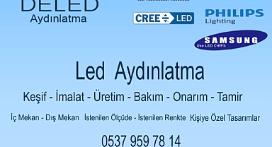 Deled Aydınlatma Ürgüp’te Hizmete Açıldı