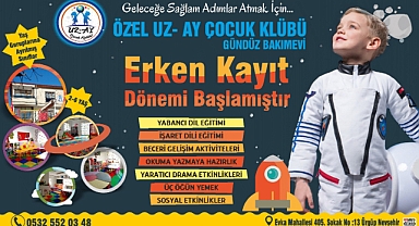 Özel Uz-Ay Çocuk Kulübünde Erken Kayıt Dönemi Başladı