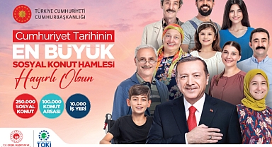 Ürgüp'e Yapılacak 150 Adet TOKİ Konutları İçin Başvurular Başladı