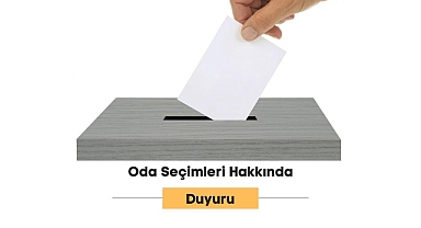 Ürgüp Ticaret ve Sanayi Odasından Seçim Duyurusu