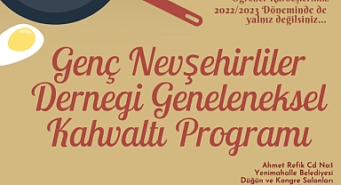 Genç Nevşehirliler Derneği 11. Geleneksel Kahvaltı Buluşması