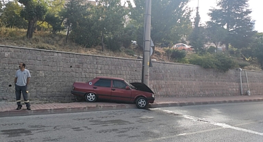 Trafik kazası meydana geldi