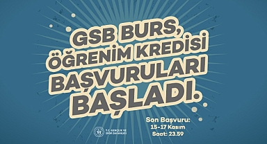 GSB Burs ve Öğrenim Kredisi Başvuruları Başladı