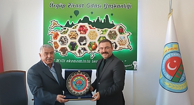 Kaymakam Cüneyt Caner Ziraat Odasını Ziyaret Etti