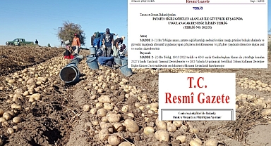 Ziraat Odası; Patates Siğili Hastalığı Destek Başvuruları Başladı
