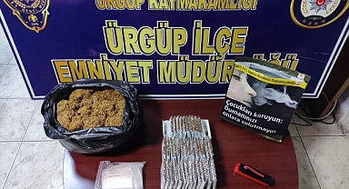 Ürgüp'te doldurulmuş makaron ele geçirildi