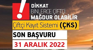 Ürgüp Ziraat Odası ÇKS Başvuruları İçin Cumartesi Günü Açık Olacak