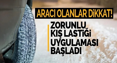 Zorunlu Kış Lastiği Uygulaması Başladı