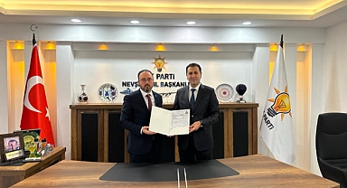 Cengiz Ekici, AK Parti Nevşehir milletvekili aday adaylığı başvurusunu yaptı