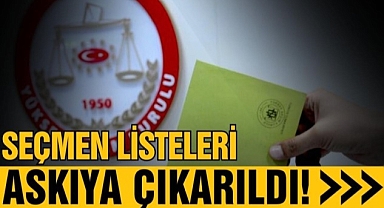 Seçmen Kütüğü Listeleri Muhtarlıklarda Askıya Çıkarıldı