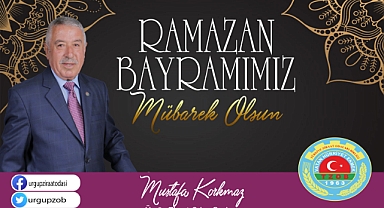 Başkan Mustafa Korkmaz, Ramazan Bayramımız Mübarek Olsun