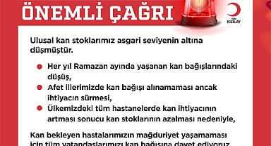 Nevşehir Kızılay'dan Kan Bağışı Çağrısı Yapıldı