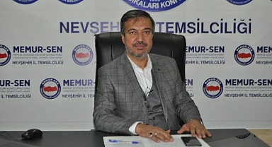 Eğitim-Bir-Sen Şube Başkanı Öcal; 'Teşekkürler Nevşehir'