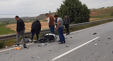 Nevşehir'de tırla çarpışan motosiklet sürücüsü hayatını kaybetti