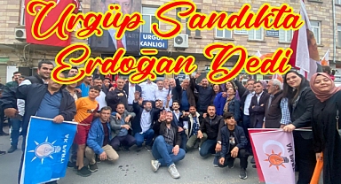 Ürgüp 'Recep Tayyip Erdoğan' Dedi