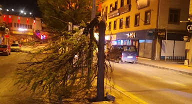 Ürgüp Rüzgara Teslim Oldu