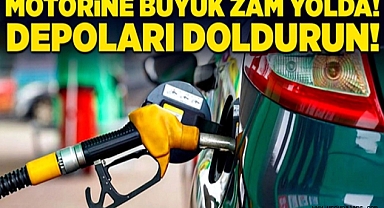 Motorine Gece Yarısı Zam!