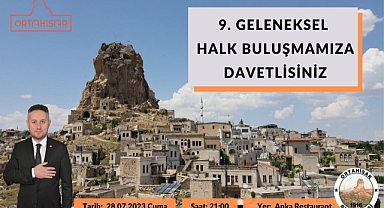 Ortahisar'da 9. halk buluşması 28 Temmuz'da