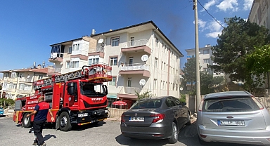 Evde Çıkan Yangın Kısa Sürede Söndürüldü