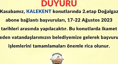Ortahisar Belediyesinden önemli duyuru
