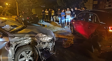 Zincirleme Trafik Kazası 1 Yaralı