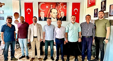 Başkan Mustafa Öz'e hayırlı olsun ziyaretleri sürüyor