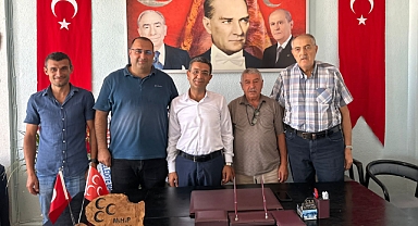 MHP Ürgüp İlçe Başkanı Öz'e Ziraat Odası'ndan Ziyaret