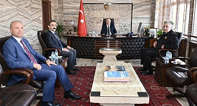 Vali Fidan, Ürgüp Kaymakamı Özsoy’u ziyaret etti