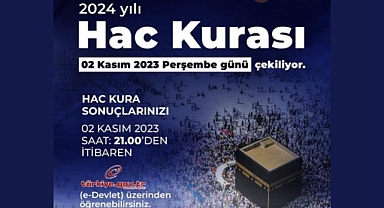 2024 hac kuraları çekiliyor