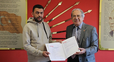 İbrahim Bayar CHP'den Belediye Başkanlığına Aday Adaylığı Başvurusu Yaptı