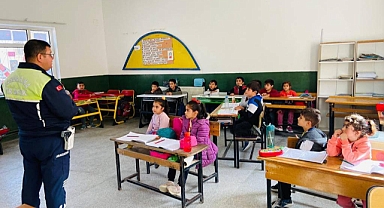 Sofular Köyü İlkokulunda Trafik Eğitimi Verildi
