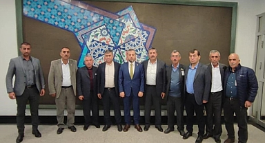 Ziraat Odası Başkanlarından TBMM ve TZOB'a ziyaret
