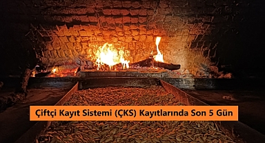 Çiftçi Kayıt Sistemi (ÇKS) Kayıtlarında Son 5 İş Günü