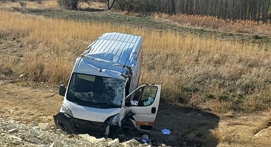 Trafik kazası meydana geldi