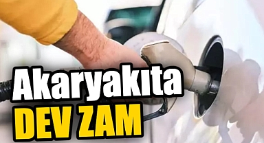 Akaryakıtta her ürüne ÖTV zammı yapıldı