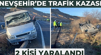 Nevşehir - Ürgüp yolunda 4 farklı trafik kazası: 2 yaralı
