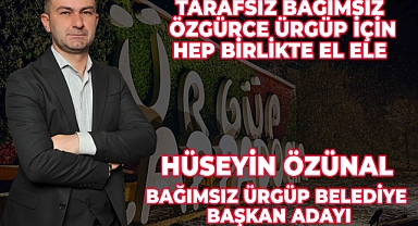 Ürgüp’te yerel seçimlere doğru, Bağımsız Belediye Başkan Adayı oldu