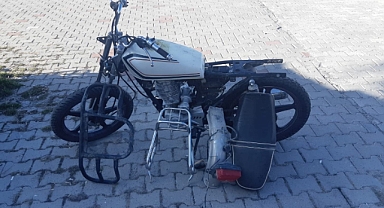 Çalınan motosikleti jandarma aynı gün buldu