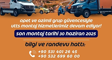 İşletmeye kayıtlı araçları olanların dikkatine UTTS