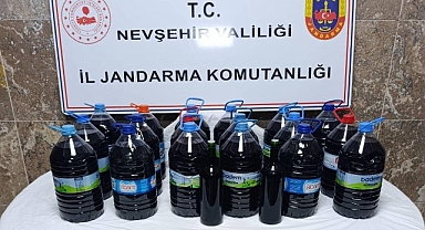 Jandarma Yol Kontrolünde 90 Litre Kaçak Alkol Ele Geçirdi