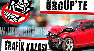 Trafik kazası meydana geldi 1 yaralı