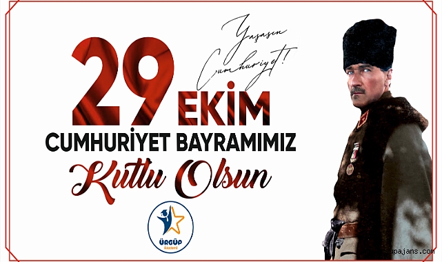 Ürgüp Akademi; Cumhuriyetimizin 102′ inci Yılı Kutlu Olsun!