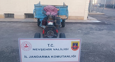 Ürgüp'te Pat Pat Motor Hırsızı Yakalandı