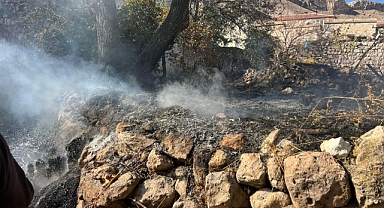 Bahçesindeki Otları Yakan Yaşlı Kadın Hayatını Kaybetti