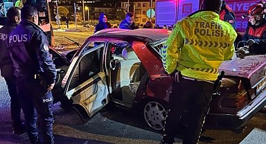 Ürgüp'te Feci Kaza: Otomobil ile Otobüs Çarpıştı