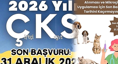 ÇKS ve Çipleme İşlemleri İçin Son Gün 31 Aralık