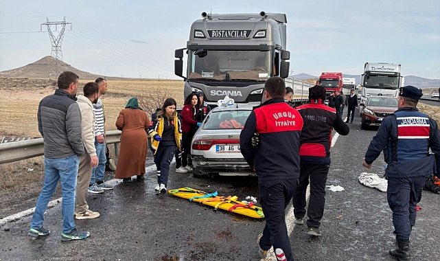 Ürgüp–Kayseri Yolunda Feci Kaza: 1 Ölü, 3 Yaralı