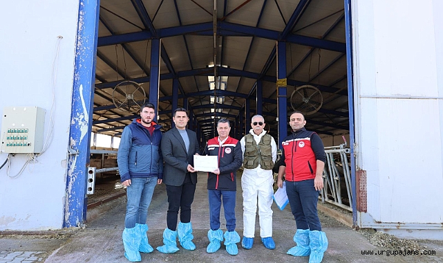 Ürgüp’te Alternatif Hayvancılık Hastalıktan Ari İşletme Belgesi Aldı