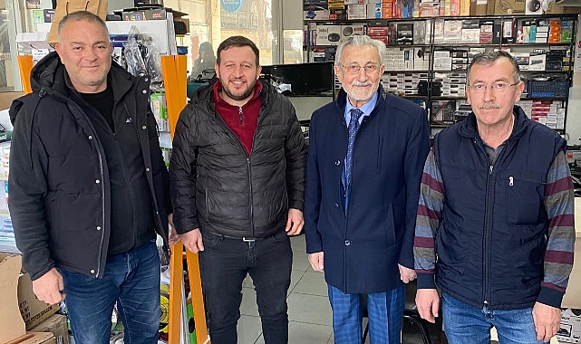 Başkan adayı Özaşık esnaf ziyaretlerine devam ediyor