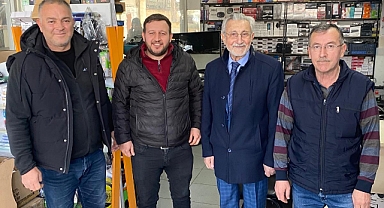 Başkan adayı Özaşık esnaf ziyaretlerine devam ediyor